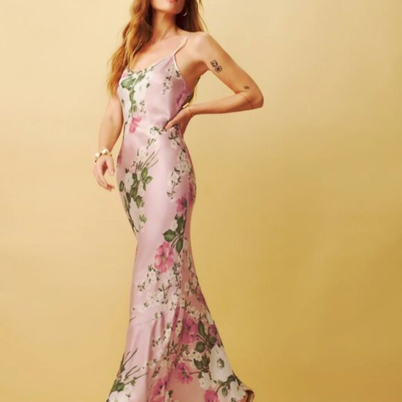 Reformation Parma Silk Dress NWT Size XL - Picture 9 of 9